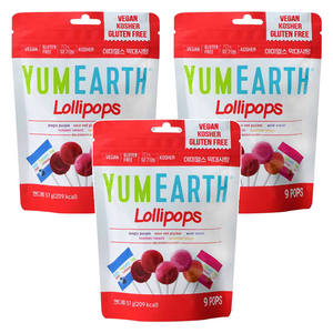 야미얼스 막대사탕 파우치팩, 5가지맛 믹스 (딸..., 57g, 3개