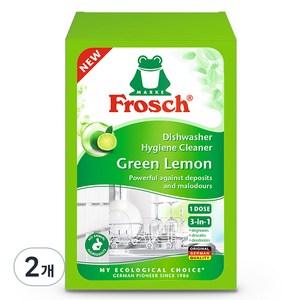 프로쉬 식기세척기 클리너, 125g, 2개