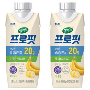 셀렉스 프로핏 바나나, 250ml, 2개