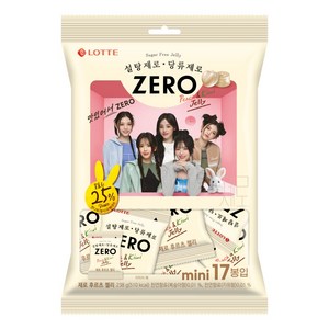 롯데제로 후르츠 젤리 미니 17개입, 1개, 238g
