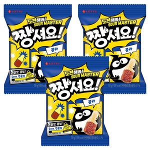 롯데웰푸드 젤리셔스 짱셔요 콜라맛, 50g, 3개