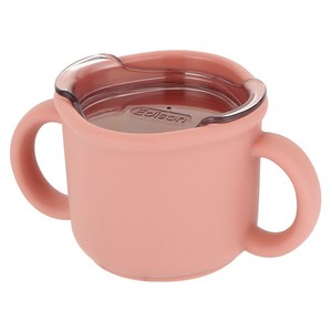 에디슨 국산 프리미엄 실리콘 트레이닝 컵, 핑크, 150ml, 1개