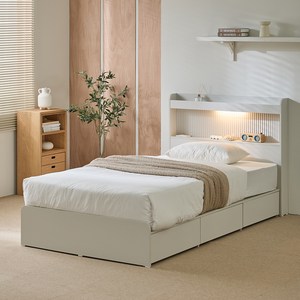 웰퍼니쳐 아르보 LED 수납 침대 프레임 단품 방문설치