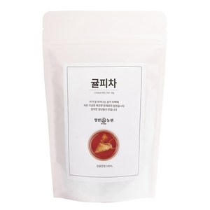 청년농원 저온가공 귤피차 삼각티백, 1g, 50개입, 1개