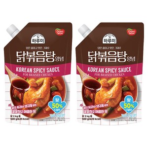 동원 하루미 닭볶음탕 양념, 500g, 2개