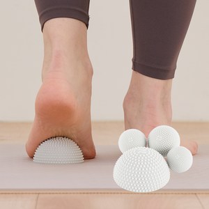 제로투헤라 실리콘 스트레칭 안마 발바닥 지압 마사지 볼 4종 세트