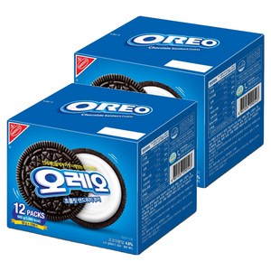 오레오 화이트 샌드위치 쿠키, 600g, 2개