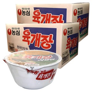 농심 육개장 사발면 86g, 48개