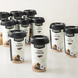 카페베네 카페라떼, 200ml, 10개