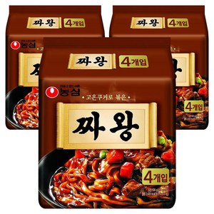 농심 짜왕 134g, 12개