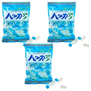 카수가이 하카향 아메 박하사탕, 147g, 3개