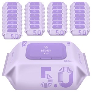 Bebeen K5.0 유아물티슈 캡형