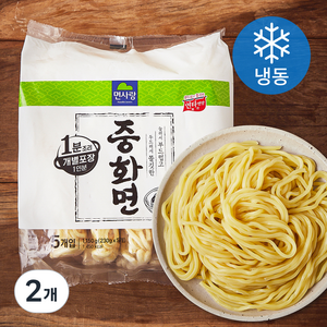 면사랑 중화면 5개입 (냉동), 1.15kg, 2개