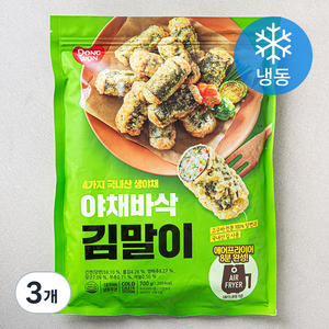 동원 야채바삭 김말이 (냉동), 700g, 3개