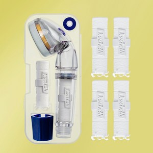 듀벨 여행용 샤워기 비타민 필터 세트 + 세디먼트 필터 6p, 시트러스레몬, 1개