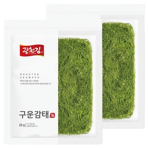 광천김 구운감태, 20g, 2개