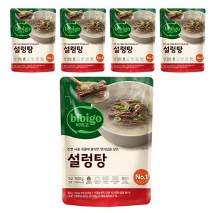 비비고 설렁탕, 500g, 5개