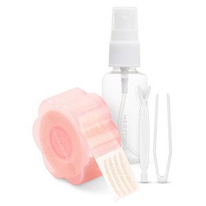 메리쏘드 왕누니 쌍테 레이스 L 본품(360매)+Y스틱+집게+30ml 공병, 1세트, 1세트