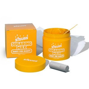 지저쓰 셀프 슈가링 왁스 키트 전신용, 350g, 1개