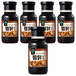 청정원 찜닭 양념, 280g, 5개