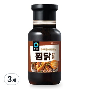 대상 청정원 찜닭 양념, 280g, 3개