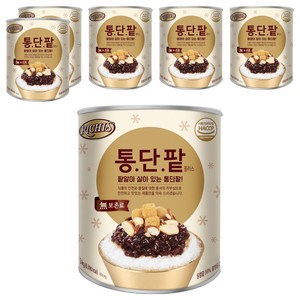 리치스 통단팥 플러스, 3kg, 6개