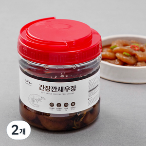 바다백미 간장 깐새우장, 1kg, 2개