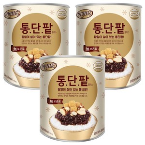 리치스 통단팥 플러스, 3kg, 3개