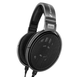 젠하이저 오픈형 하이엔드 오디오필 유선 헤드폰, 다크그레이, HD 650