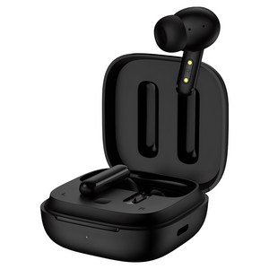 QCY 노이즈 캔슬링 블루투스 이어폰 QCY-T13 ANC APP 블랙 7시간