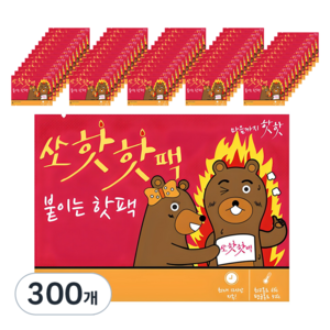 쏘핫 붙이는 핫팩 40g, 300개