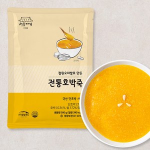 서울마님죽 전통 호박죽 (냉장), 500g, 1개