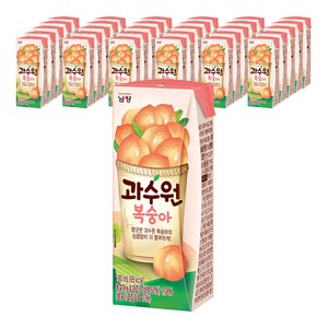 남양유업 과수원 복숭아 음료, 190ml, 96개