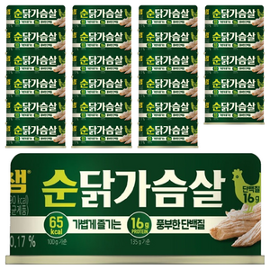리챔 순닭가슴살, 135g, 24개