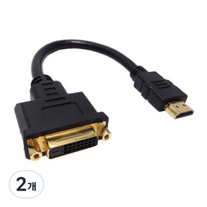 마하링크 HDMI M to DVI F 변환젠더 15cm