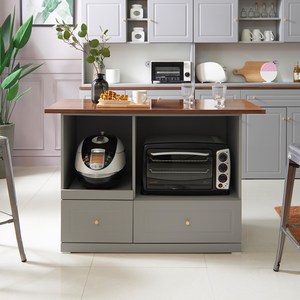 장인가구 다이닝 아일랜드 식탁 광파렌지대형 방문설치