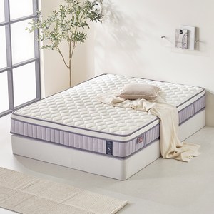 웰퍼니쳐 모비딕 포켓스프링 양모 패딩 매트리스, 퀸, 250mm, 미디엄하드