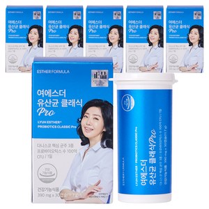 에스더포뮬러 여에스더 유산균 클래식 Pro 30캡슐, 30회분, 6개