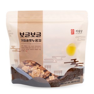 작월담 보글보글 끓여먹는 가마솥 맛 누룽지, 1개, 240g