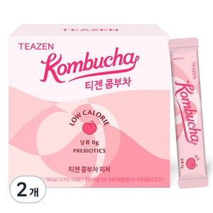 티젠 콤부차 피치, 5g, 50개입, 2개