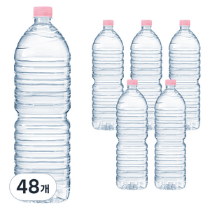 크리스탈 무라벨 생수, 2L, 48개