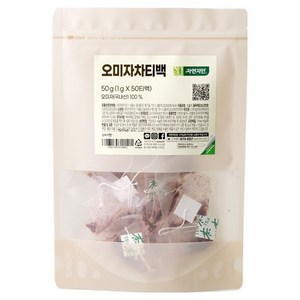 자연지인 오미자 차 티백