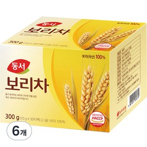 동서 보리차, 10g, 30개입, 6개