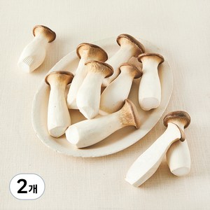 친환경 뿌리가 손질된 새송이버섯, 900g, 2개