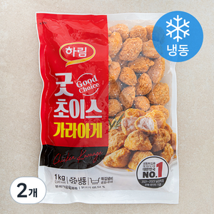 하림 굿초이스 가라아게 (냉동), 1000g, 2개