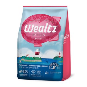 웰츠 고양이 기능성 사료, 키튼, 6kg, 1개