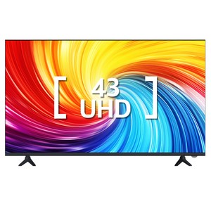 아인츠 4K UHD LED TV, 109cm, 일반TV, 스탠드형, 고객직접설치
