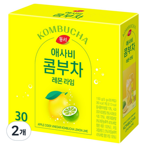 동서 애사비 콤부차 레몬라임, 5g, 30개입, 2개