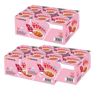 불닭볶음면 까르보 컵 80g, 18개