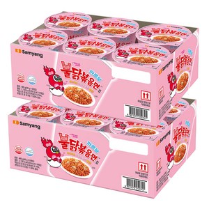 불닭볶음면 컵 까르보 80g, 12개